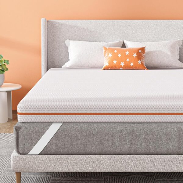 Hoher Schlafkomfort mit Matratze von Matratzen Expert, ideal für erholsamen Schlaf und Rückenstützung, in modernem Schlafzimmer mit hellen Farbtönen und stilvollem Design.