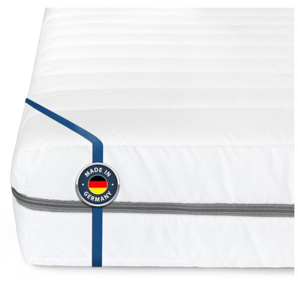 BMM Matratze 90x200 cm H4 Hart 7-Zonen Orthopädie Made in Germany