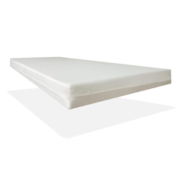 Weißer Matratzenbezug für erholsamen Schlaf – hochwertige, atmungsaktive Matratzenauflage für optimalen Liegekomfort. Perfekt geeignet für Schlafzimmer und Gästezimmer.