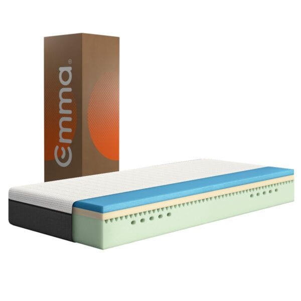 Emma Matratze mit Oeko-Tex® Bezug, Visco & Memory Foam