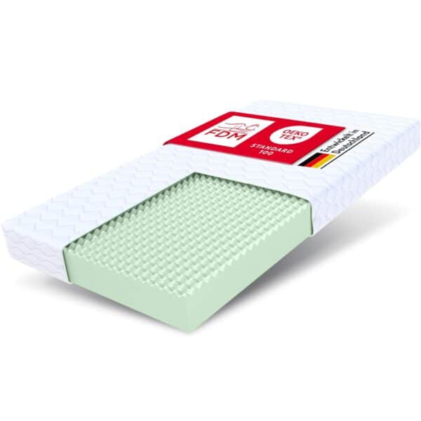 FDM Kindermatratze 90x190 H3 12cm doppelseitig