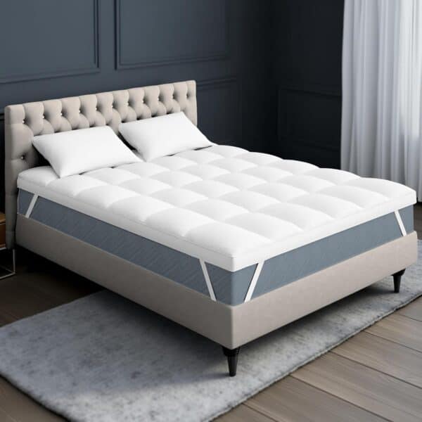 GMTextiles Topper 160x200 cm 5cm 800g/m² Ultra Komfortabel