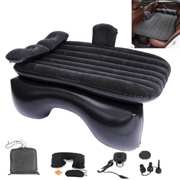 Icelus Auto-Matratze für SUV, Luftmatratze mit Pumpe, 140x89x15 cm, dickes Camping-Bett