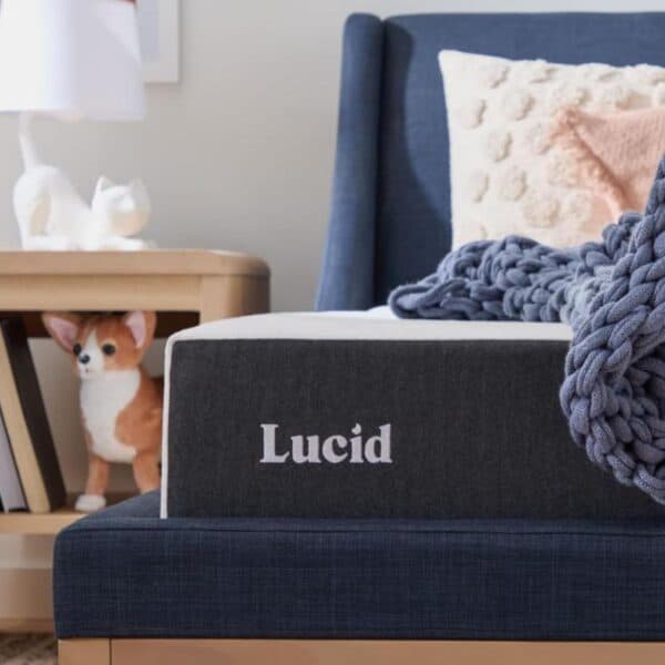 Lucid Matratze atmungsaktiv Gel-Schaum Bambus-Kohle 20cm H2 180x200