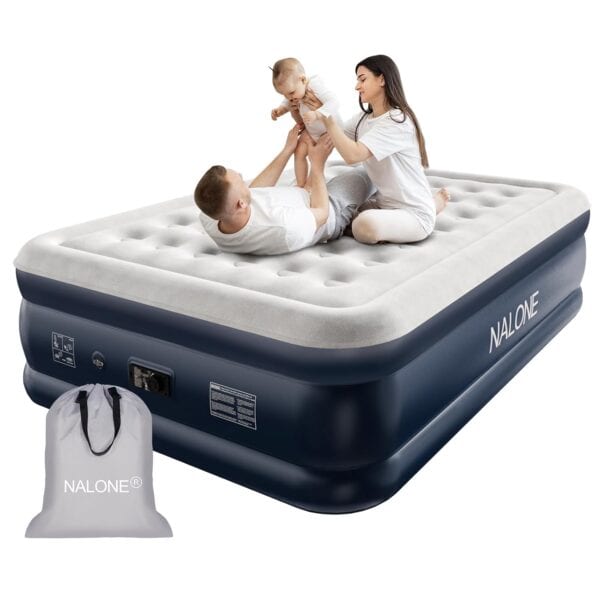 Wechselmatratze mit integrierter Luftfederung, ideal für erholsamen Schlaf und besten Komfort. Perfekt für Senioren, Pflege und Personen mit besonderen Bedürfnissen, inklusive Tragetasche für einfache Handhabung.