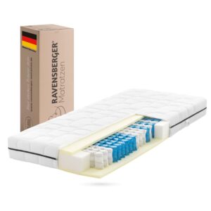 Atmungsaktiver Topper für hochwertigen Schlaf, optimal angepasst an Matratzen, mit langlebigen Kaltschaum- und Federkernkomponenten.