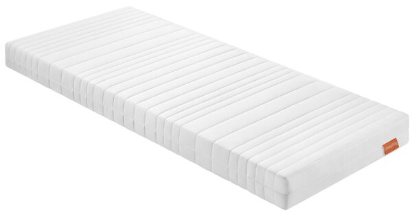 Bequeme latexmatratze für optimalen Schlafkomfort und reduzierte Druckpunkte, perfekt für gesunden Schlaf.