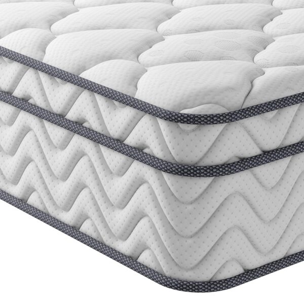 Vesgantti Taschenfederkern-Matratze 100x200 cm, 7-Zonen, H3 mittelfest, 26 cm