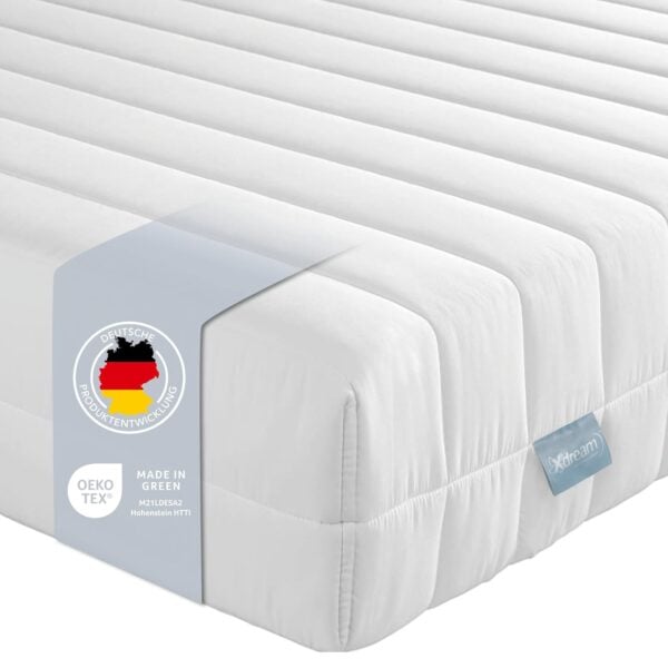XDREAM Pure 7-Zone Matratze 90x200 cm H3 ergonomisch antibakteriell